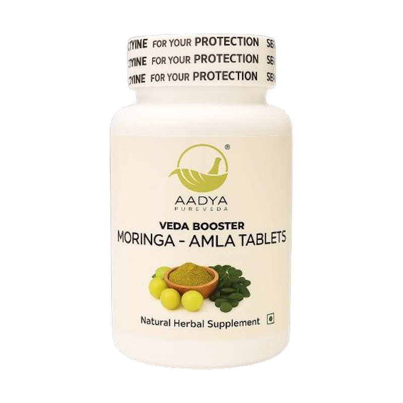 Veda-Booster-–-Moringa-amla-Tablets Veda Booster – Moringa Amla Tablets - Image 1